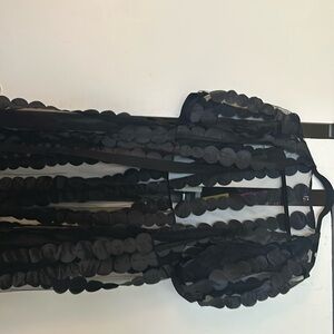 See through long Maxi Dress.  Worn 2 times.